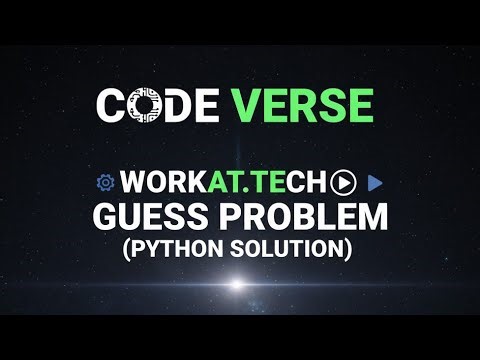 Guess Problem | Python Tutorial