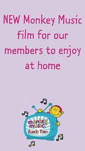 Our October Family Time film is now live in the Monkey Music Club!...