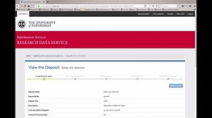How to retrieve a deposit from the DataVault