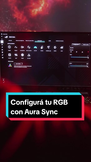 Configurá tu RGB con Aura Sync: las posibilidades son infinitas 🌈
