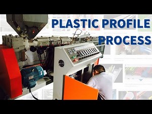 PVC Profile Extrusion Line, PVC Profile Extrusion Machine, PVC Profile Production