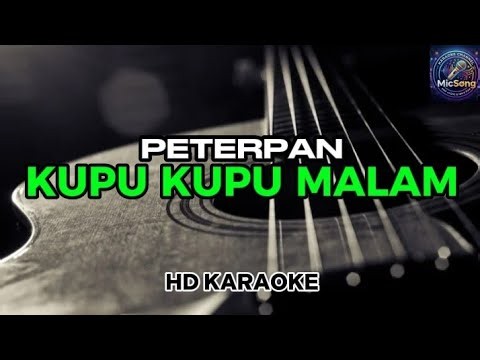 PETERPAN - Kupu-Kupu Malam (Karaoke) 