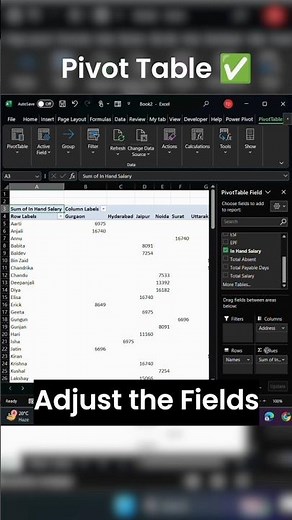 How to Create a Pivot Table in 15 Seconds! 🔥 Quick Excel Tutorial