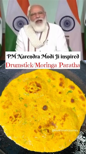 PM Narendra Modi Ji se inspired Paratha recipe 🌱#shorts #youtubeshorts #narendramodi Ji