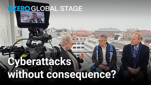 "If the G-Zero world is winning, one of the things that’s also winning is impunity,” says Ian Bremmer at this year’s Munich Security Conference. He discusses the West’s “failure of deterrence” against Russia with New York Times' David Sanger for #GlobalStage. | GZERO Media