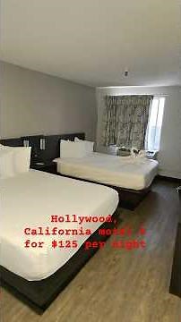 Motel 6 in Hollywood ,California for $125 per night #raybanmeta