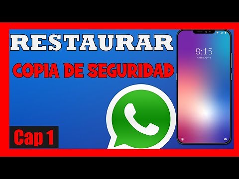 RESTAURAR COPIA de SEGURIDAD WHATSAPP en GOOGLE DRIVE ✅