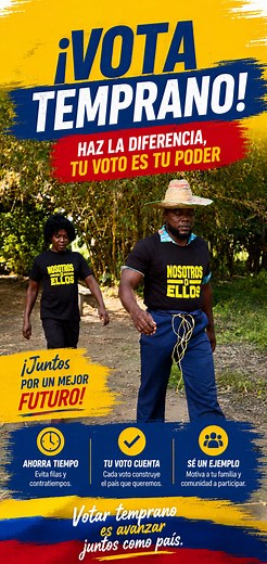 A VOTAR TEMPRANO - CAP #1