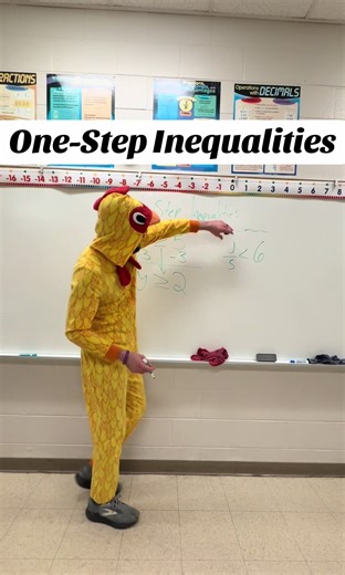 One-Step Inequalities! #inequalities #teachersoftiktok #mathhelp #tutor #learnontiktok