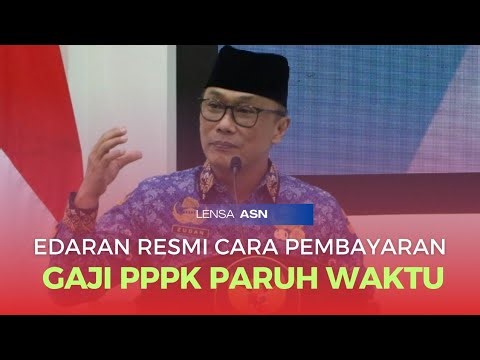 🔴CIRCULAR REGARDING PAYMENT MECHANISM FOR PART-TIME PPPK SALARI