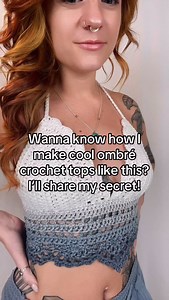 This simple technique totally transforms crochet projects! 👏 Give it a try! Featuring the Daisy crochet bralette pattern 🥰 | Spirit Thread Crochet