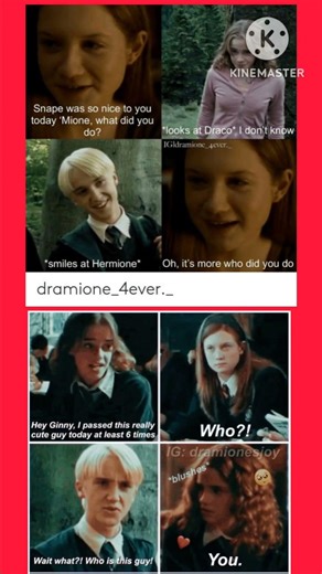 TitleDraco & Hermione Secret Moments 😳❤️ | Dramione Edit Gone Viral #harrypotteredit