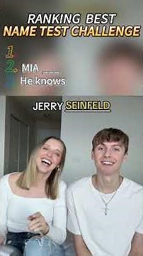 Ranking Name Test #shorts