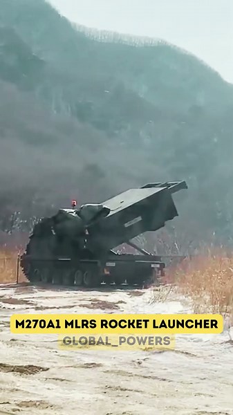 M207A1 MLRS Rocket Launcher Live Fire #globalpowers