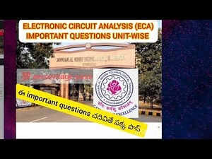 ECA Important questions