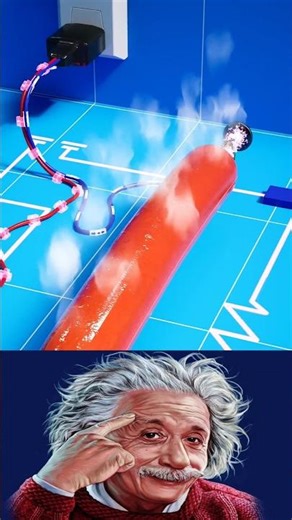 Cooking A Hot Dog With Electricity