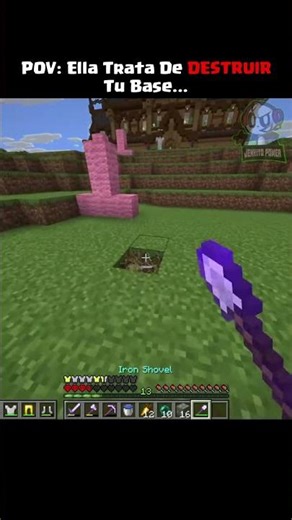 POV: Intentan DESTRUIR tu CASA (Parodia En Español) Minecraft EN ESPAÑOL #shorts #humor #minecraft