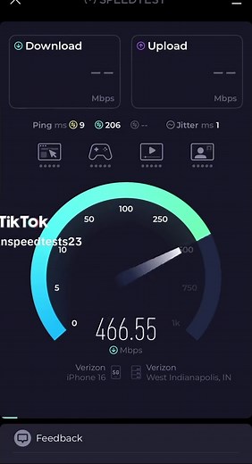 Testing mmWave Cellular Speed with Verizon