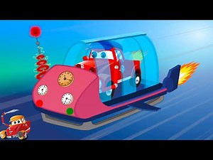 Time Machine - Kids Cartoon & Vehicle Video for Children