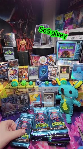 Strixhaven giveaway rips #mtg #magicthegathering #mtgcommunity #strixhaven #collection