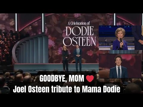 Joel Osteen’s Emotional Farewell to His Mother ❤️