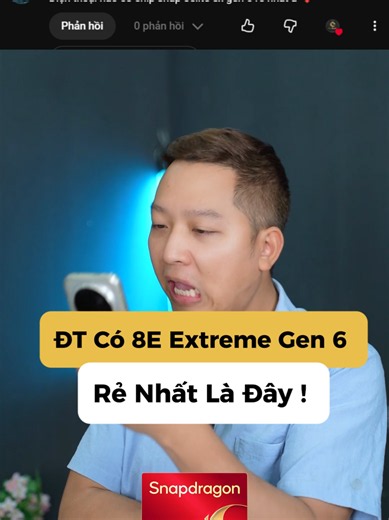 Điện thoại nào có Snapdragon 8 Elite Extreme Gen 6 Rẻ Nhất ? #snapdragon8elite #extreme #mcstudio #iqoo16 #xiaomi18promax
