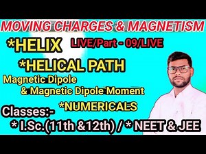 Moving Charges and Magnetism/Class -12/Part -9/Helix/Magnetic Dipole Moment