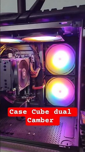 pilihan tepat dan ringkas casing cube gaming dual camber by imperion recommended #microartdotnet