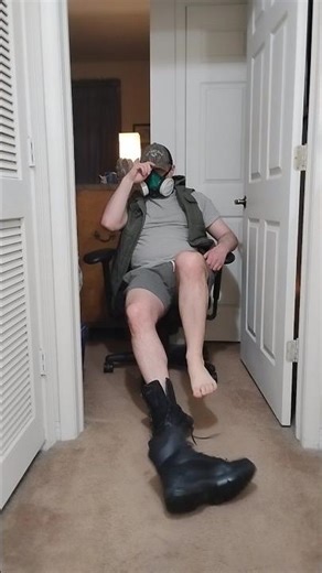 Apocalypse Survivor Kicks Off Boots With Bare Feet After Long Day 🥾🦶