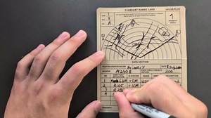 50 All Weather Combat Range Cards - Standard Ranging Card - Foldable and Weatherproof - Use in The Field with Other Ranger Accessories, Military Gear, or Scope Dope Stickers