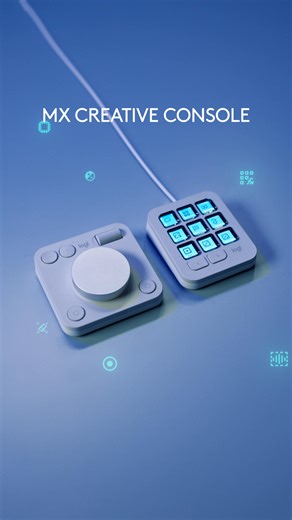 Feel your design flow. Mastery in Adobe Photoshop just got easier with the MX Creative Console. #ShortcutToMastery | Logitech | Facebook