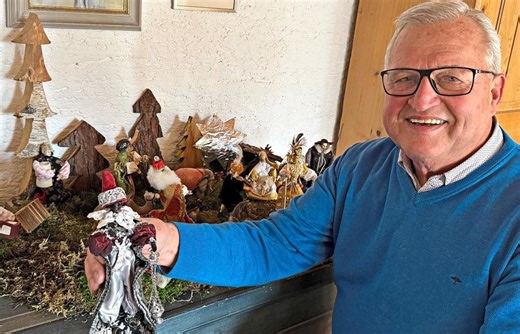 Der Passauer Kirchenpfleger Josef Huber  ist Herr der Superlative