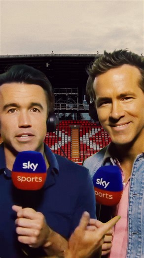 The Co-Chairmen have trained five years for these 90 minutes. Watch Live from Wrexham with @robmac & @vancityreynolds kicks off on March 13th at 8PM UK via @skysports and @paramountplus . 🔴⚪ #WxmAFC | Wrexham AFC