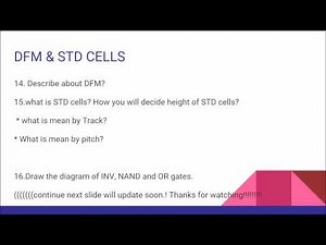 ANALOG IC LAYOUT INTERVIEW QUESTIONS