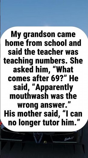 Wrong Answer After 69#funny #joke #humor