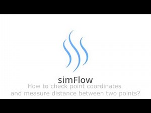How to check point coordinates and measure distance between two points?
