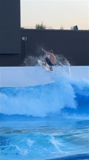 Wave pool with MICK FANNING