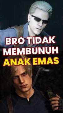 WESKER MELIHAT OPPORTUNITY DI DALAM LEON #residentevil4remake #fyp #leonskennedy #albertwesker #re9
