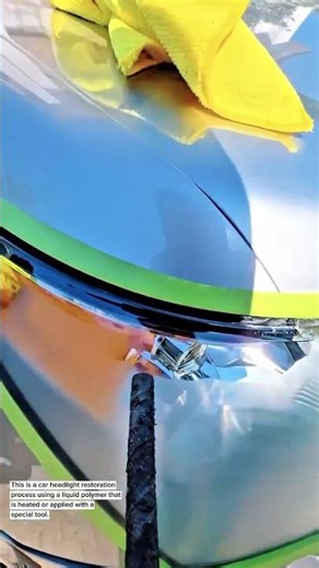 Professional Headlight Restoration Using Liquid Polymer | Clear Headlights in Minutes