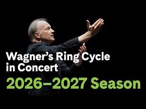 Wagner’s Ring Cycle in Concert with Gianandrea Noseda