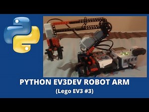 Python Lego EV3DEV Robot Arm -- Iron Man Inspiration | #63 (Lego EV3 #3)