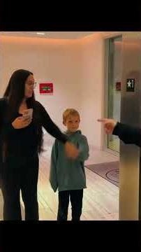 Middle finger elevator challenge 😭 #shorts