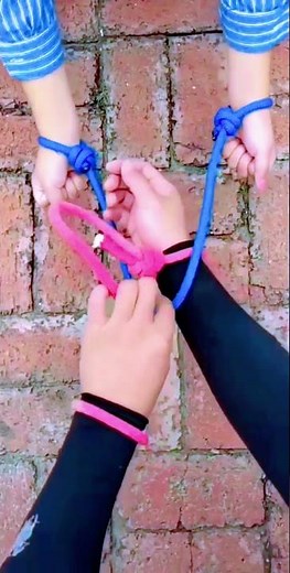 Step-by-Step Guide to Free Yourself from Rope Binding # viral vadeo