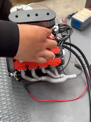 The ultimate power of the Enjomor V8 Engine | Stirlingkit #stirlingkit #engine #v8 #power Link：https://bit.ly/49KFoWv