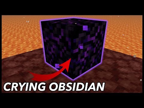 Where To Find Crying Obsidian In Minecraft?