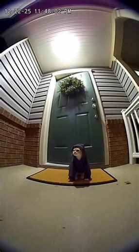 Doorcam Caught a Cat That Exploded 💥🐱