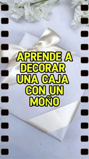 Aprende a decorar un caja con un Moño en cinta Satín. Sigue el Paso a paso. 🎀 #moño #moños #ribbon #lazo #crafs #bow #moños #usa #california #usa #tutorial #bows #moñosparaelcabello #manualidades #mexico #ideascreativas #europe | Detalles LuMora