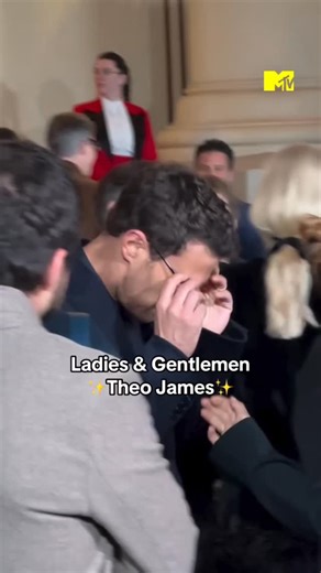 Theo James Universe on Instagram: "@mtvuk Theo James holding my hand… I’m fine I swear🙂 😭💋 #theojames #thegentlemen #divergent #thewhitelotus #netflix #mtvmovies"