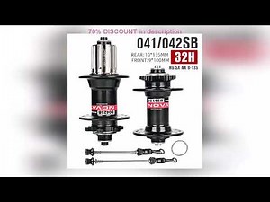 A must-have product! Novatec Bicycle Hubs D041SB D042SB Steel Freehub MTB Bike Hub Disc Brake Cass