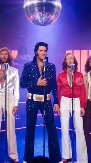 The King of Disco: Elvis Presley x Bee Gees Session! 🕺✨